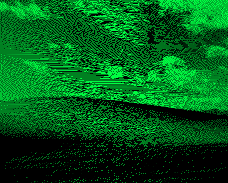 Screenshot of CRT//IMG — Monochrome Processor